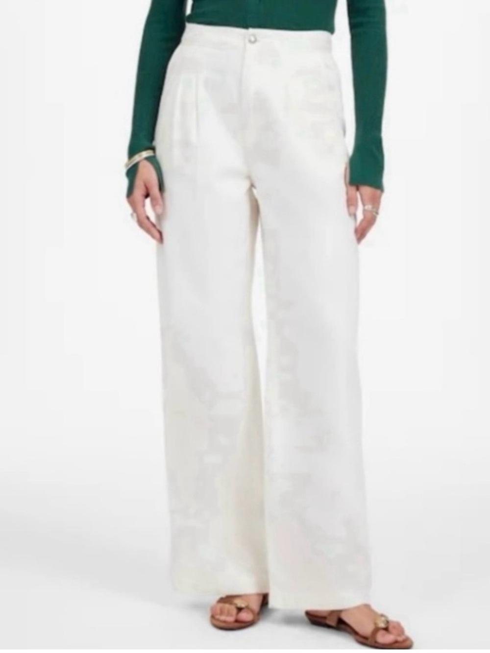 Madewell Cream Wide-Leg Pants
Size: 28 - Picture 8 of 9